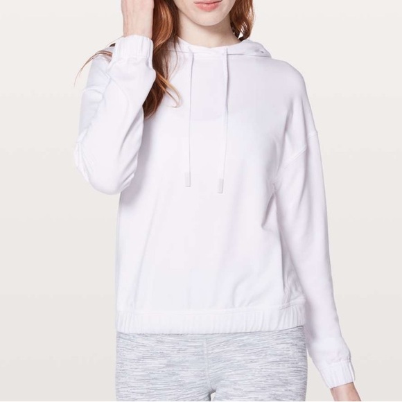 lululemon athletica Tops - Lululemon Twisted & Tucked Pullover White